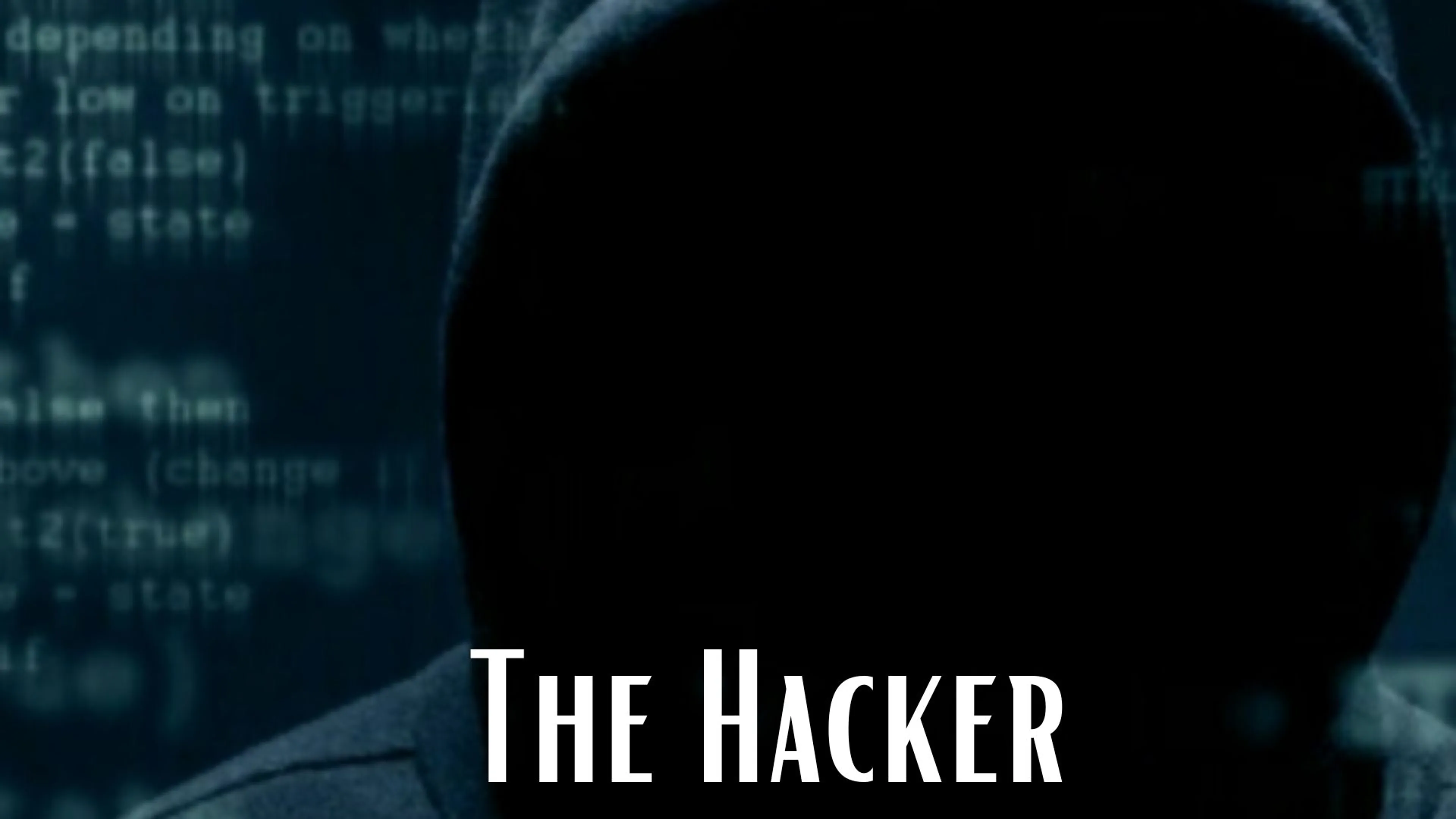 The Hacker poster